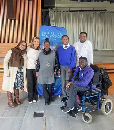 A group of people at a Future Fastfwd PnS event.